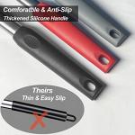 Non-Stick Silicone Spatula and Spoon Set, 5 Pack