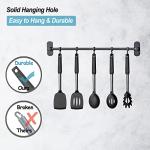 Non-Stick Silicone Spatula and Spoon Set, 5 Pack
