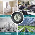 2 Pack Mini Digital Thermometer Hygrometer Meter