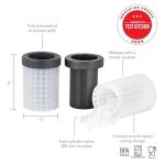 Tovolo Mini Ice Cylinder Set - BPA-Free, Leak Proof
