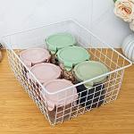 14" Wire Freezer Storage Baskets, Set of 4