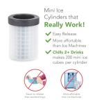 Tovolo Mini Ice Cylinder Set - BPA-Free, Leak Proof