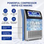 250Lbs/24H Under Counter Commercial Ice Maker