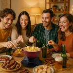 Artestia 11-Piece Cast Iron Fondue Set