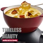 Artestia 11-Piece Cast Iron Fondue Set