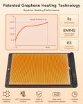 Graphene Food Warming Mat with 6 Heat Settings