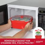 Sistema Microwave Steamer for Perfectly Cooked Veggies