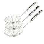 Swify Stainless Steel Spider Strainer Set of 3