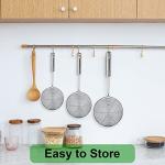 Swify Stainless Steel Spider Strainer Set of 3