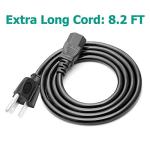 Power Cord for Power Smokeless Grill XL 8.2ft
