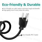 Power Cord for Power Smokeless Grill XL 8.2ft