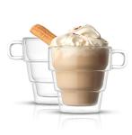 JoyJolt Pila Double Wall Insulated Coffee Mugs – Set of 2