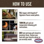 Kingsford Wood Pellets with Garlic, Onion, Paprika