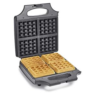 BELLA Classic Belgian Waffle Maker, Non-Stick 4 Square