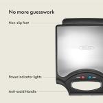 BELLA Classic 4 Square Belgian Waffle Maker