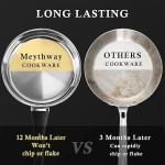 Meythway 6-Piece Stainless Steel Cookware Set