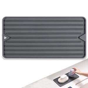 Mini Silicone Dish Drying Mat for Kitchen Counter