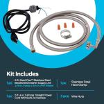 Eastman Quick-Connect Dishwasher Installation Kit 6ft