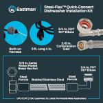 Eastman Quick-Connect Dishwasher Installation Kit 6ft