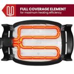 Electric Skillet with Easy Pour Spout and Lid