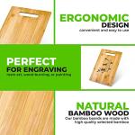 Set of 12 Plain Bamboo Cutting Boards