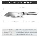 7-Inch Ultra Sharp Japanese Santoku Chef's Knife