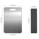 Mojuoii Large Stainless Steel Cutting Board Set