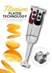MegaWise 5-in-1 Immersion Blender Set - Red