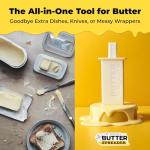 Butter Spreader for Mess-Free Serving and Storage