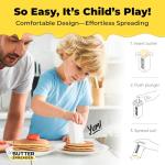 Butter Spreader for Mess-Free Serving and Storage
