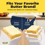 Butter Spreader for Mess-Free Serving and Storage
