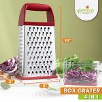 Spring Chef 10" Parmesan Cheese Grater & Shredder