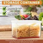 Spring Chef 10" Parmesan Cheese Grater & Shredder