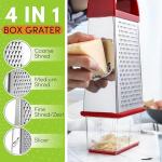 Spring Chef 10" Parmesan Cheese Grater & Shredder