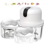 Mini Electric Garlic Crusher, USB Rechargeable Processor