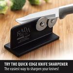 Rada Cutlery Quick Edge Knife Sharpener, USA-Made