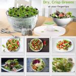 Brieftons QuickPush 6.3-Quart Salad Spinner