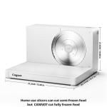 Electric Meat and Food Slicer with Foldable Design