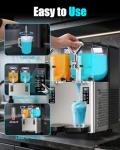 GSEICE 1.6 Gal Dual Tank Slushie Maker