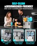 GSEICE 1.6 Gal Dual Tank Slushie Maker