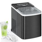 Compact Self-Cleaning Ice Maker for Home