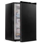 Euhomy 3.0 Cu Ft Compact Mini Freezer, Black