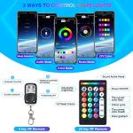 14PCS RGB LED Lights Kit for Motorcycles