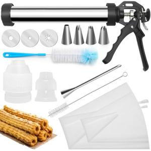 Catcan Churro Maker Kit with Piping Accessories