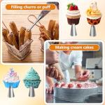 Catcan Churro Maker Kit with Piping Accessories