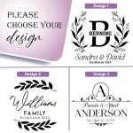 Custom Monogram Cutting Board - Perfect Gift Idea