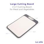 Double-Sided Stainless Steel Cutting Board by Lexelle