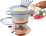Swissmar Lausanne 11-Piece Copper Fondue Set