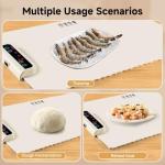 Foldable Food Warming Mat with Adjustable Temperature