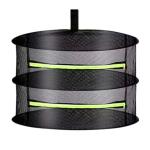 MIATTCLD Foldable 2-Layer Herb Drying Rack